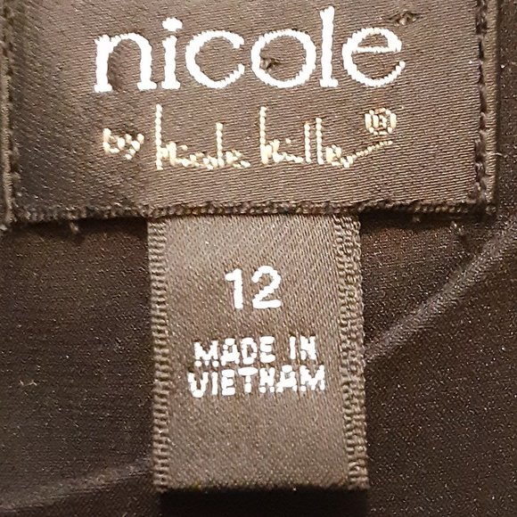 NICOLE BY NICOLE MILLER/DRESS/SIZE 12 - Picture 7 of 9
